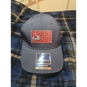 Fanatics Colorado Avalanche 2022 Stanley Cup‎ Champs Hat S/M Flex Fit NWT